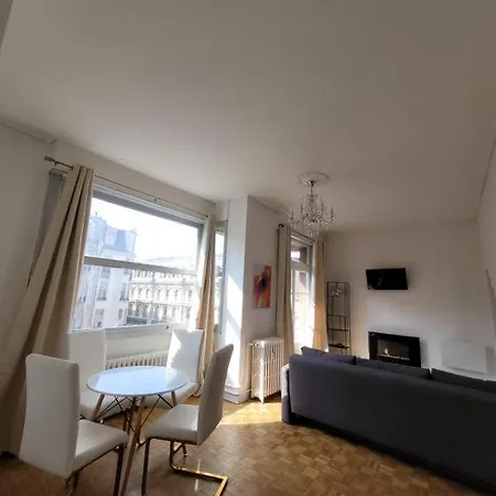 Ideal 6 Pers Gare Flandres Apartament *